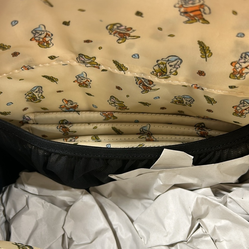 NWT Petunia Pickle Bottom Backpack Disney Snow White's Enchanted Forest - Picture 6 of 12